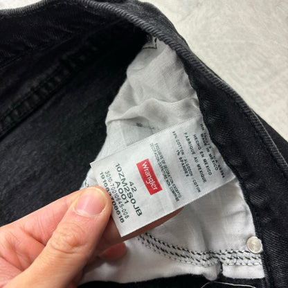 VINTAGE 00s WRANGLER BAGGY LOOSE JORTS BLACK