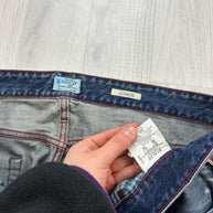VINTAGE Y2K REPLAY JENNON STRAIGHT LEG JEANS NAVY BLUE