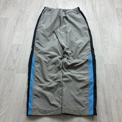 VINTAGE Y2K NIKE BAGGY TRACKSUIT BOTTOMS GREY