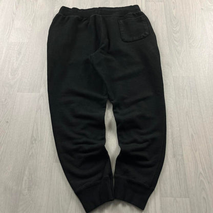 VINTAGE 00s CHAMPION BAGGY COTTON SWEATPANTS BLACK