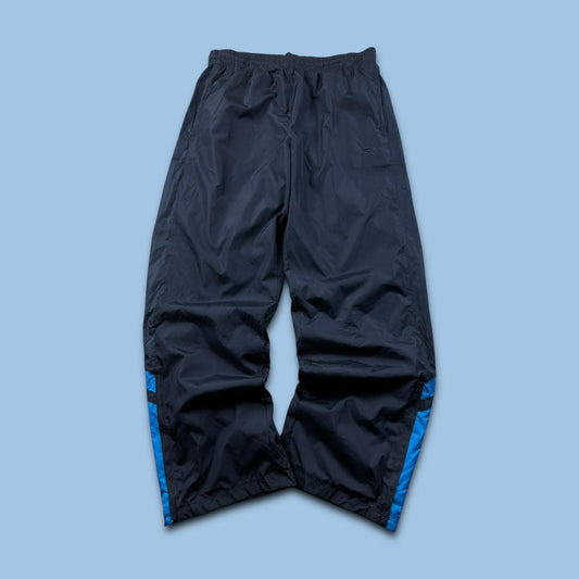 VINTAGE Y2K STARTER BAGGY TRACKSUIT BOTTOMS NAVY