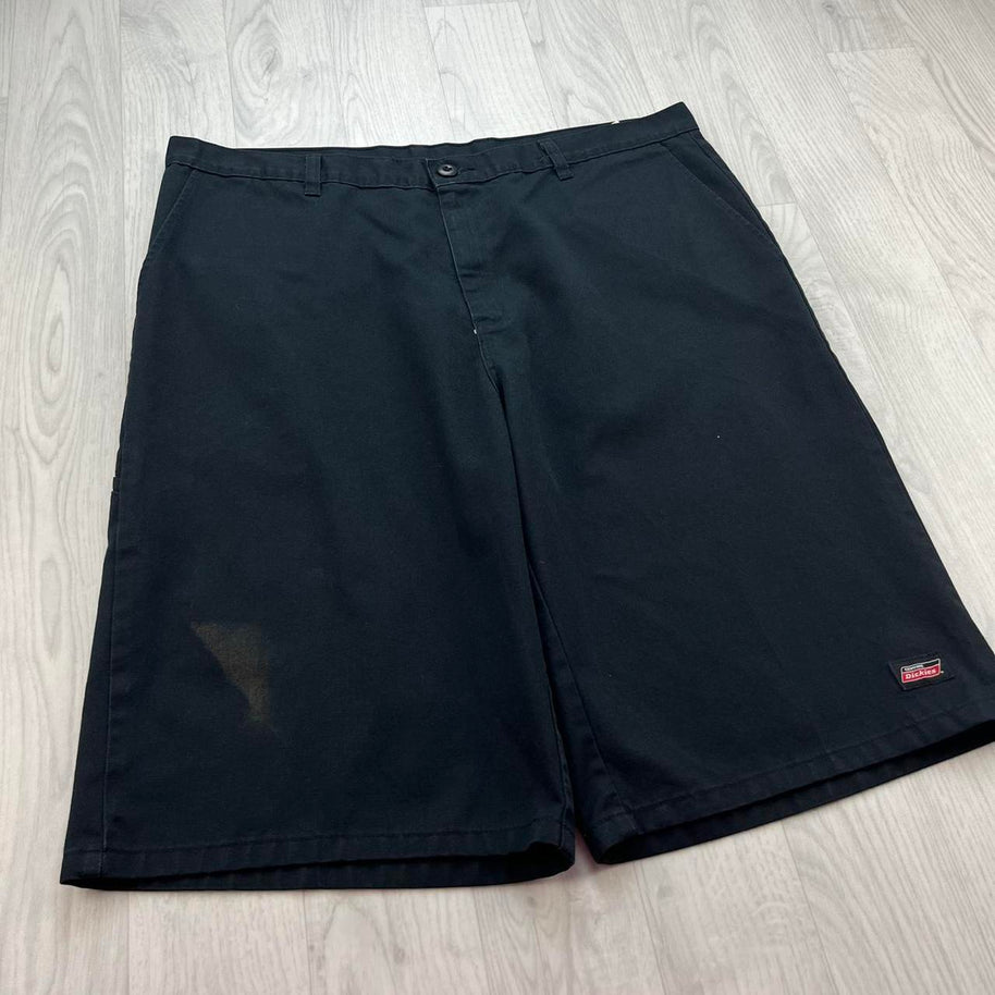 VINTAGE Y2K DICKIES BAGGY SKATER SHORTS BLACK