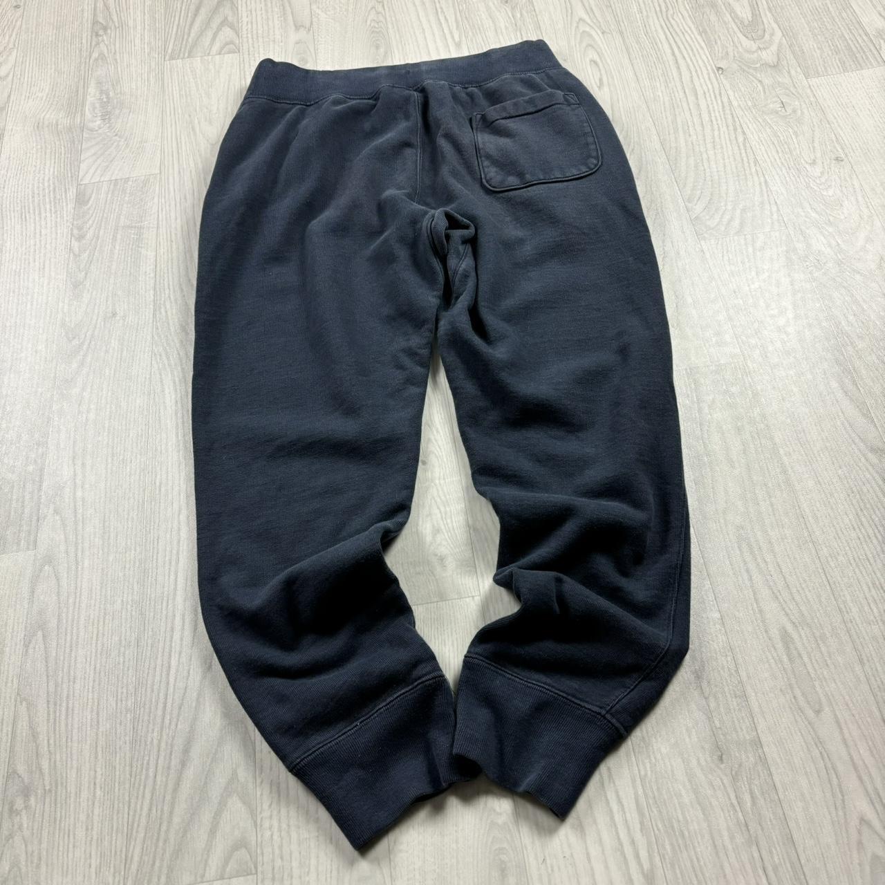 VINTAGE 00s CHAMPION REVERSE WEAVE COTTON SWEATPANTS NAVY