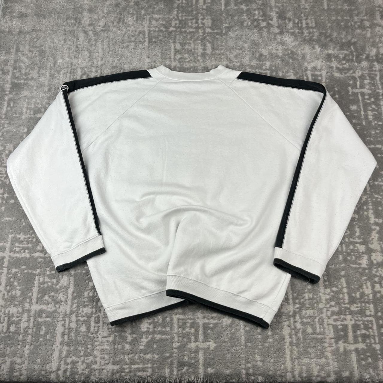VINTAGE Y2K NIKE SPELL OUT BOXY SWEATSHIRT WHITE