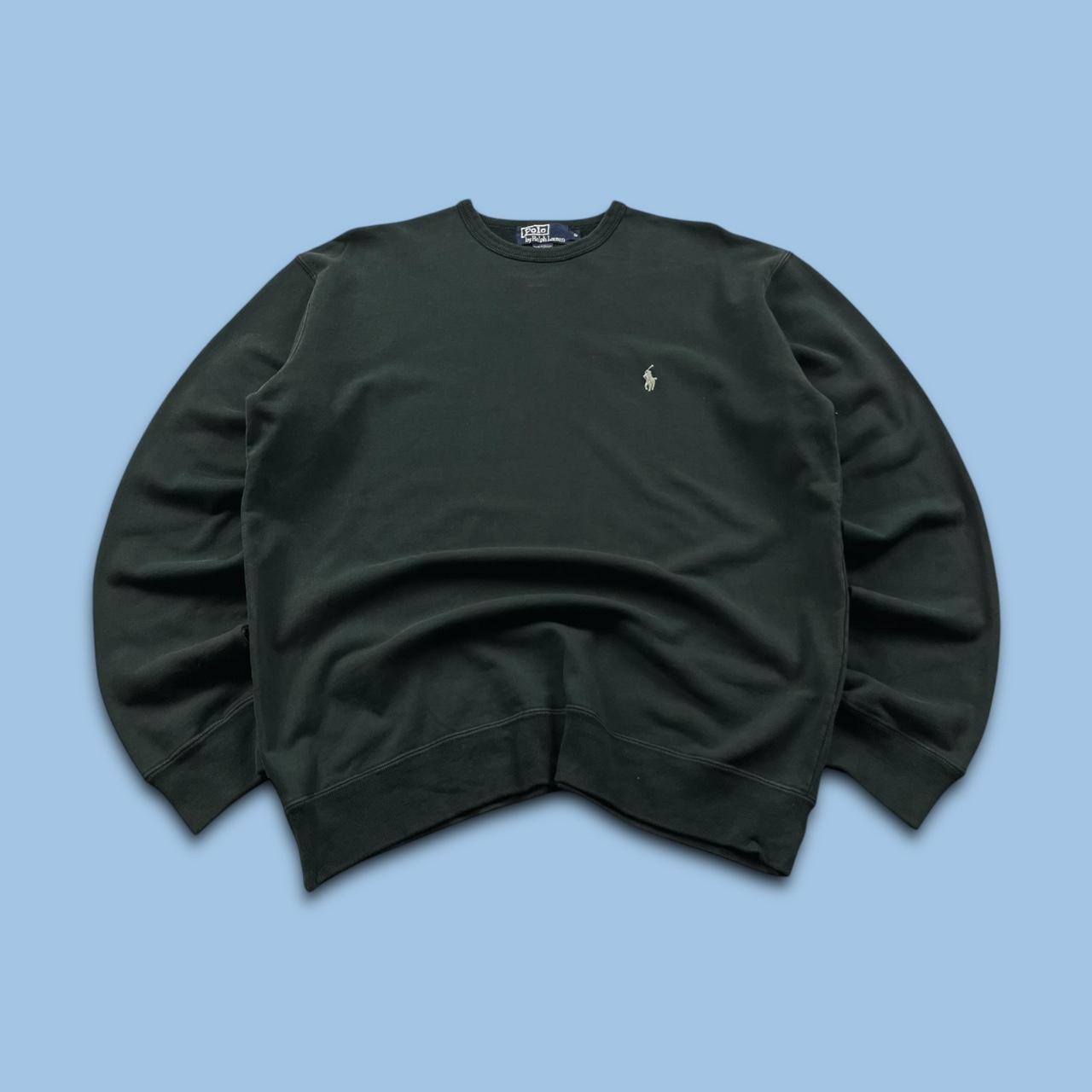 VINTAGE Y2K POLO RALPH LAUREN SWEATSHIRT BLACK