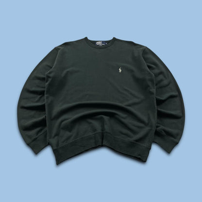 VINTAGE Y2K POLO RALPH LAUREN SWEATSHIRT BLACK