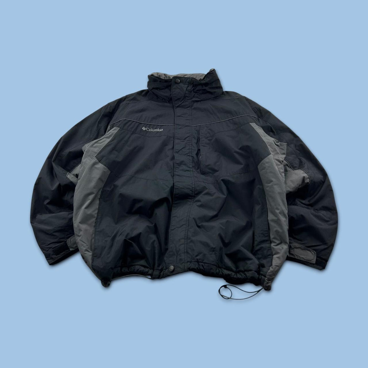 VINTAGE Y2K COLUMBIA TECHNICAL UTILITY JACKET BLACK