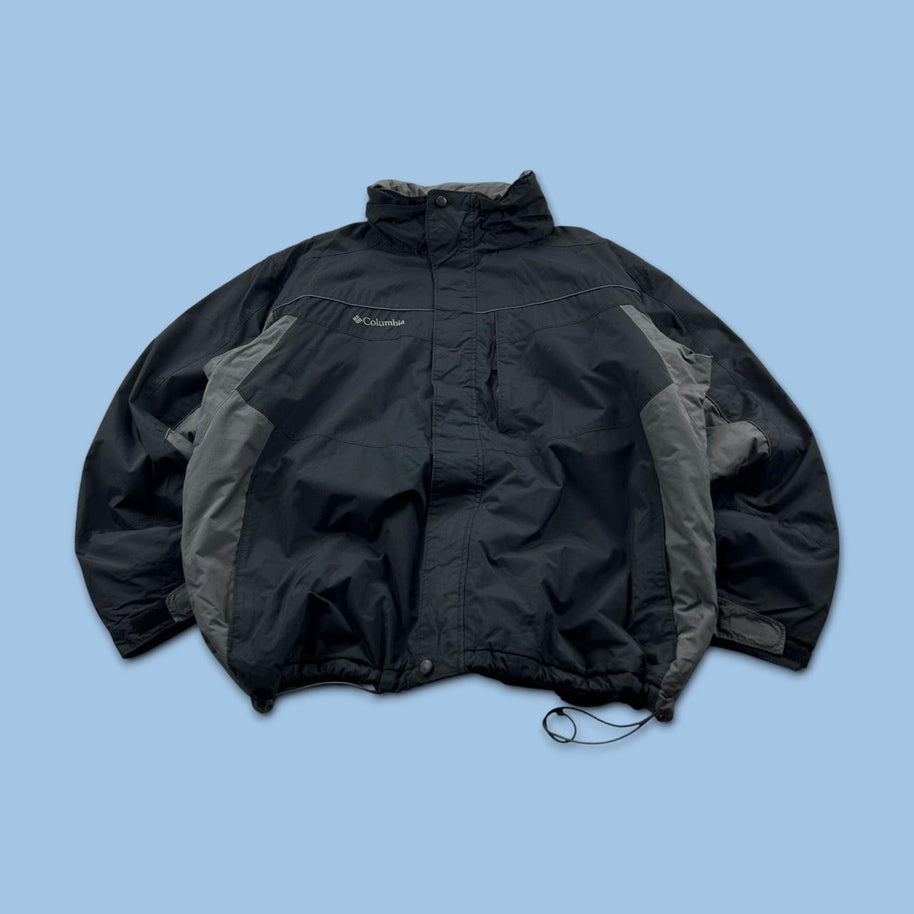VINTAGE Y2K COLUMBIA TECHNICAL UTILITY JACKET BLACK