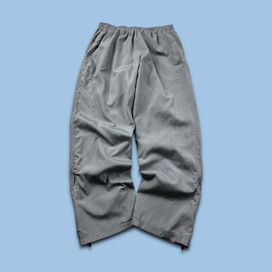 VINTAGE Y2K STARTER BAGGY TRACKSUIT BOTTOMS GREY