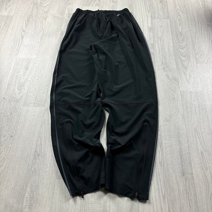 VINTAGE Y2K NIKE DRI FIT BAGGY TRACKSUIT BOTTOMS BLACK