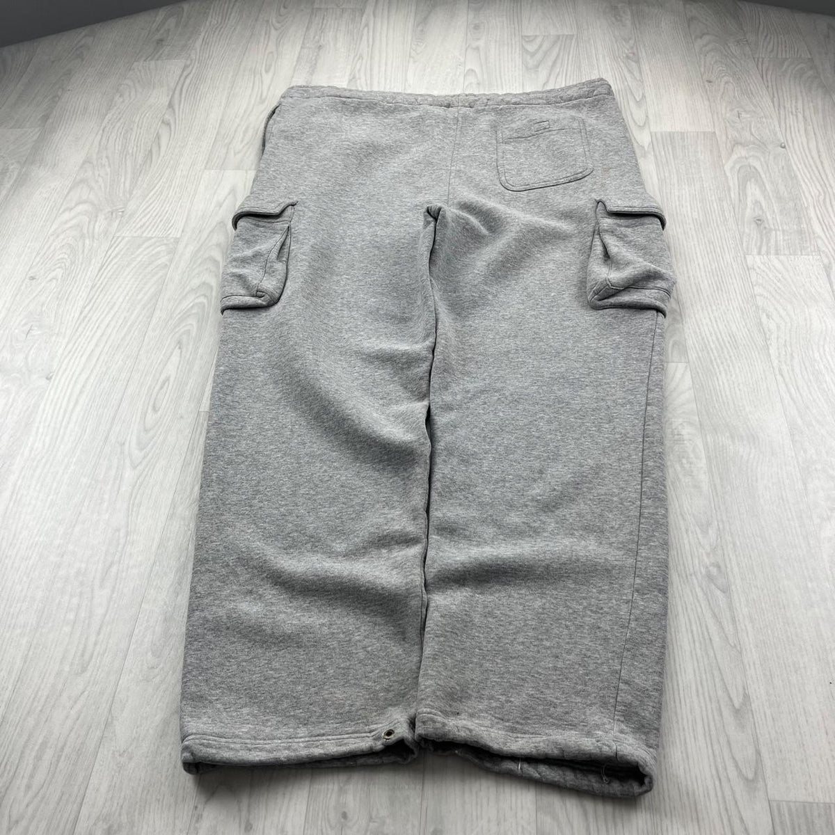 VINTAGE Y2K TIMBERLAND BAGGY COTTON SWEATPANTS GREY
