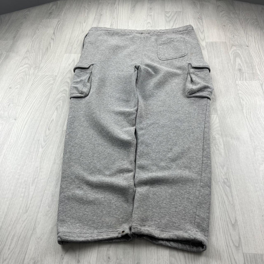 VINTAGE Y2K TIMBERLAND BAGGY COTTON SWEATPANTS GREY