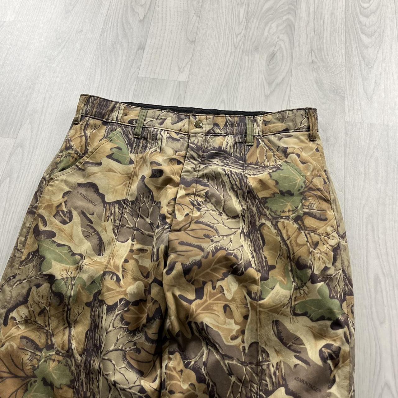 VINTAGE CABELAS REALTREE BAGGY INSULATED CAMO CARGO PANTS