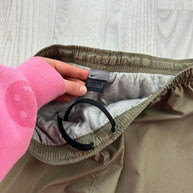 VINTAGE Y2K NIKE BAGGY TRACKSUIT BOTTOMS KHAKI