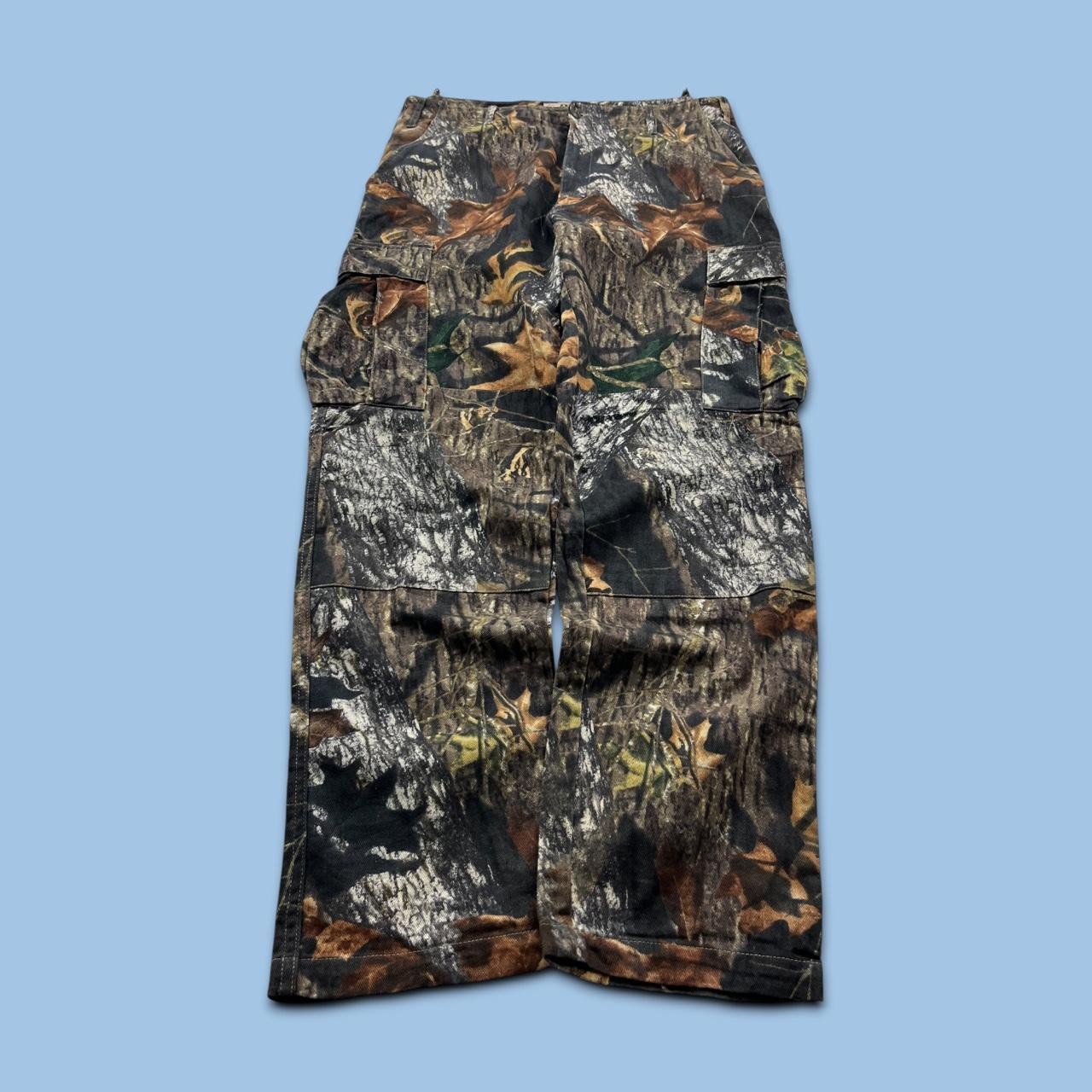 VINTAGE MOSSY OAK BAGGY CAMO CARGO PANTS