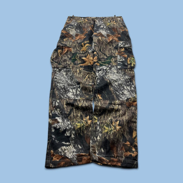 VINTAGE MOSSY OAK BAGGY CAMO CARGO PANTS