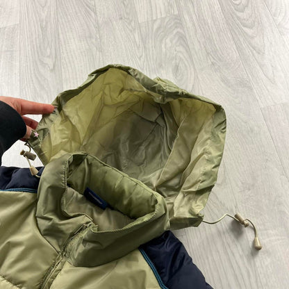 VINTAGE Y2K UMBRO PUFFER JACKET GREEN