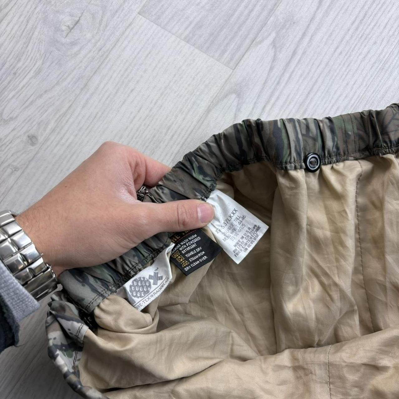 VINTAGE REALTREE BAGGY CAMO GORE TEX TROUSERS