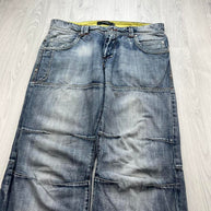 VINTAGE Y2K BLEND BAGGY JEANS BLUE