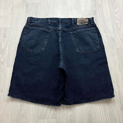 VINTAGE 00s WRANGLER BAGGY LOOSE JORTS NAVY