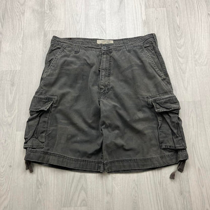 VINTAGE Y2K URBAN UP BAGGY CAMO CARGO SHORTS
