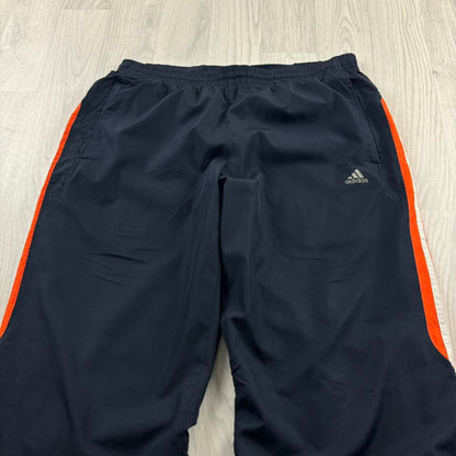 VINTAGE Y2K ADIDAS BAGGY TRACKSUIT BOTTOMS NAVY