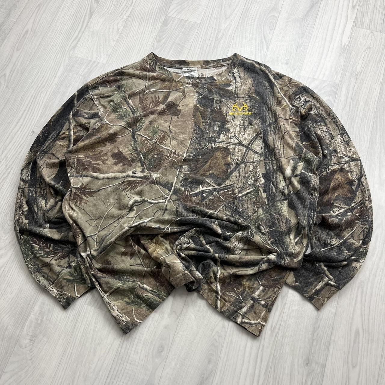 VINTAGE Y2K REALTREE LONG SLEEVE T SHIRT CAMO