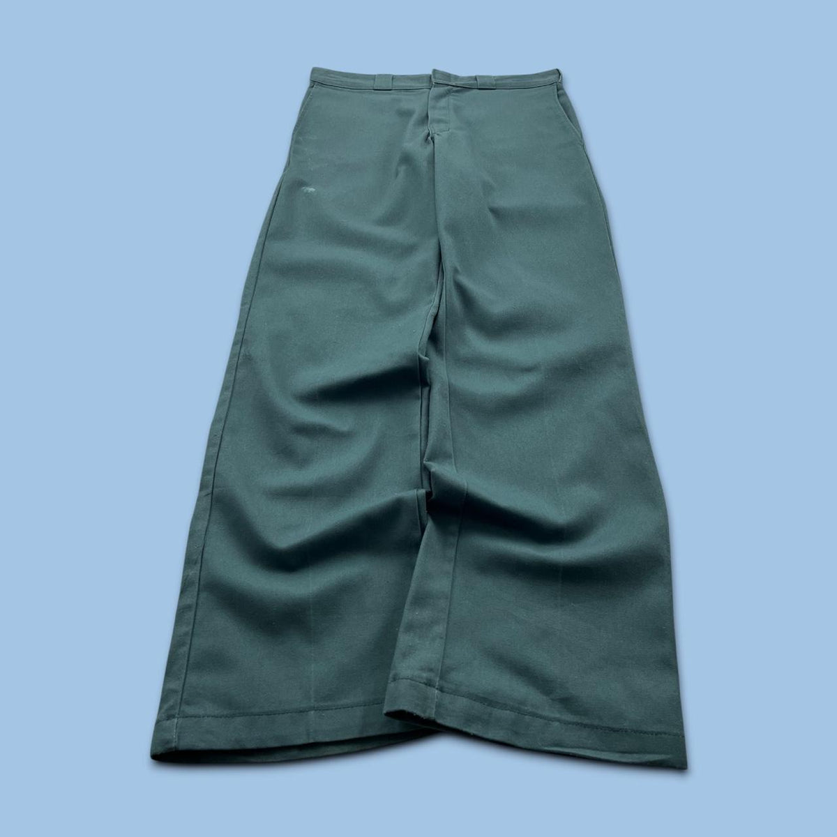 VINTAGE Y2K DICKIES 874 BAGGY TROUSERS GREEN