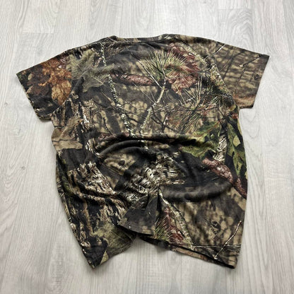 VINTAGE Y2K REALTREE BABY TEE CAMO