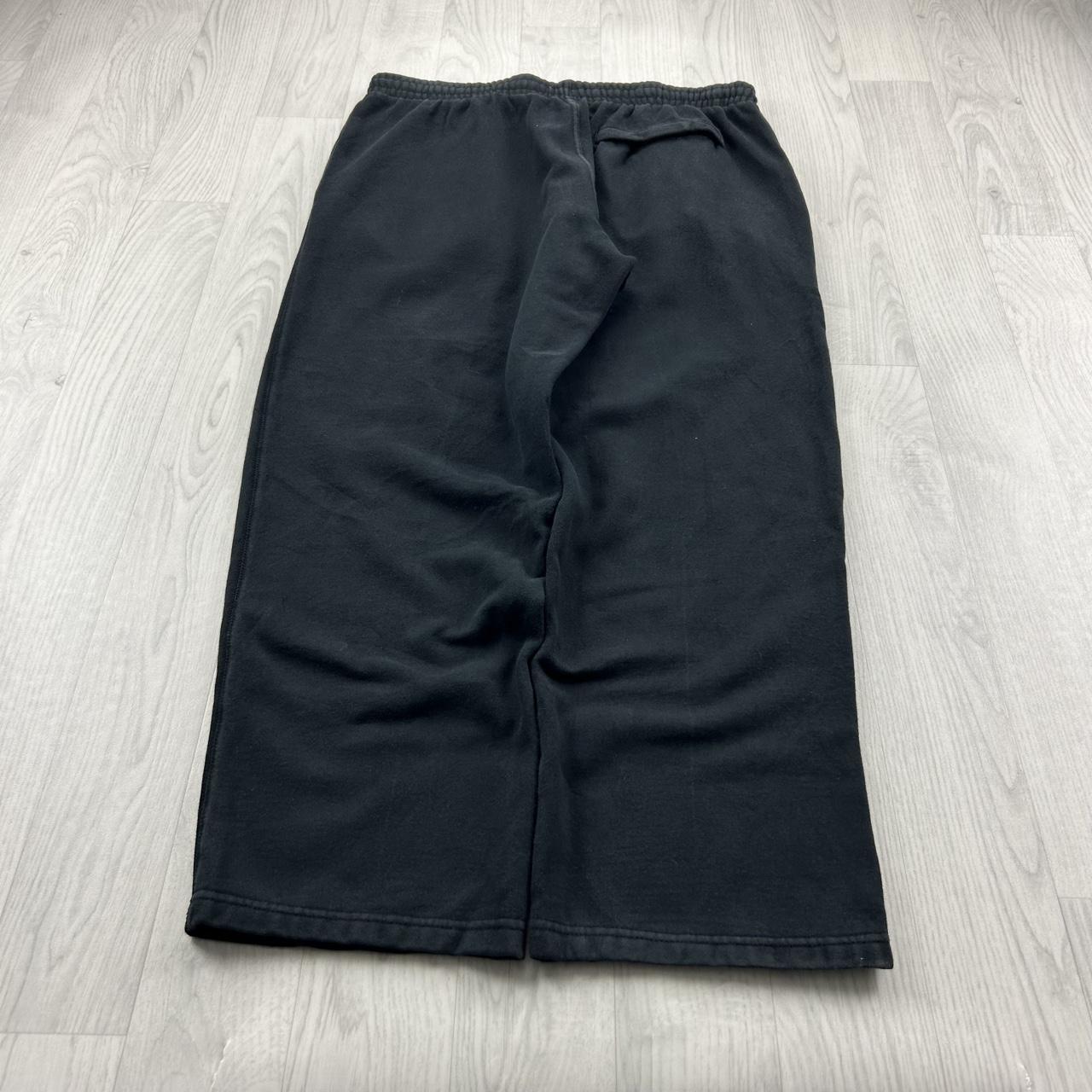 VINTAGE Y2K NIKE BAGGY COTTON SWEATPANTS BLACK