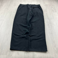 VINTAGE Y2K NIKE BAGGY COTTON SWEATPANTS BLACK