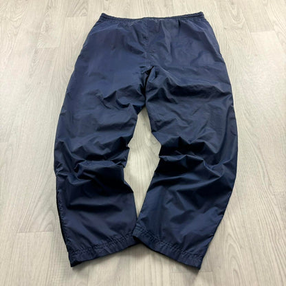 VINTAGE Y2K ADIDAS BAGGY TRACKSUIT BOTTOMS NAVY