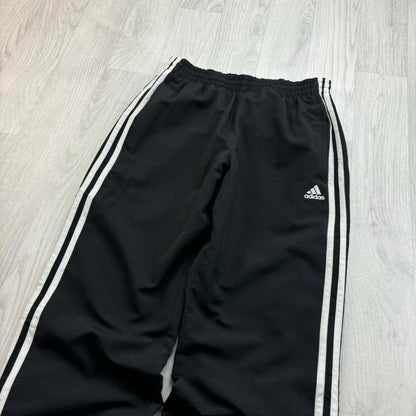 VINTAGE Y2K ADIDAS BAGGY TRACKSUIT BOTTOMS BLACK