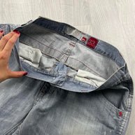 VINTAGE Y2K QUIKSILVER BAGGY JEANS BLUE