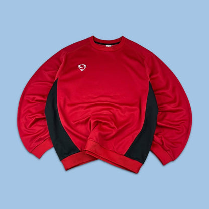 VINTAGE Y2K NIKE BOXY SWEATSHIRT RED