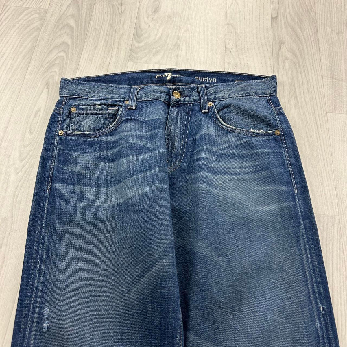 VINTAGE Y2K 7 FOR ALL MANKIND AUSTYN JEANS BLUE