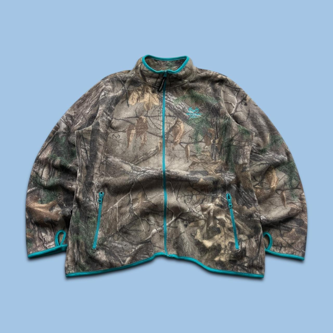 VINTAGE REALTREE ZIP UP FLEECE CAMO