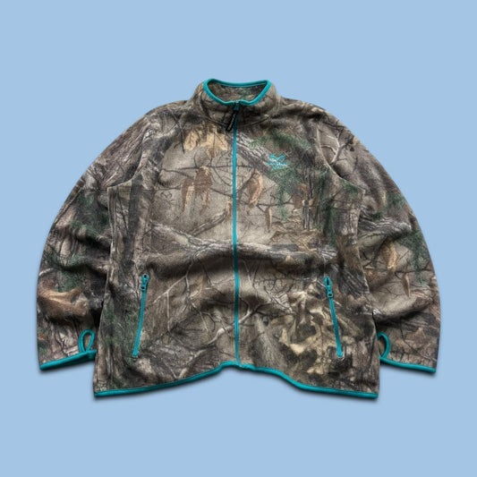 VINTAGE REALTREE ZIP UP FLEECE CAMO