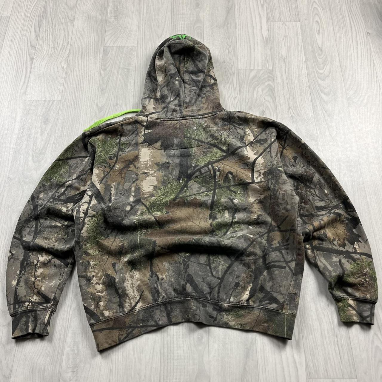 VINTAGE REALTREE HOODIE CAMO GREEN