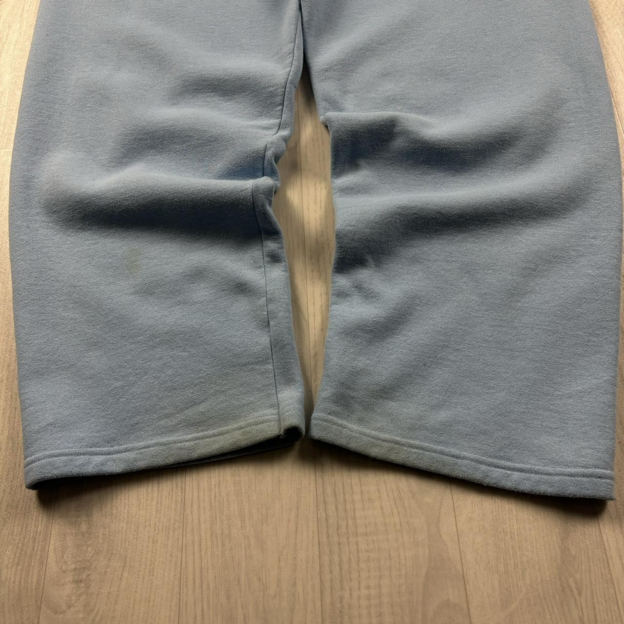 VINTAGE 00s CHAMPION BAGGY COTTON SWEATPANTS BABY BLUE