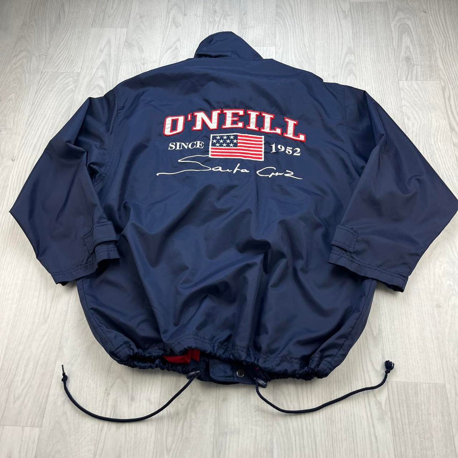 VINTAGE 00s ONEILL TECHNICAL JACKET NAVY