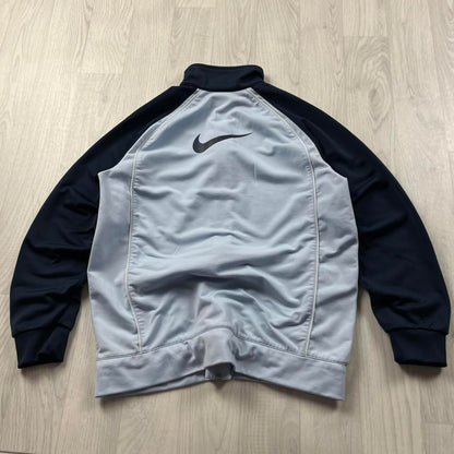 VINTAGE 00s NIKE ZIP UP TRACK JACKET BLUE