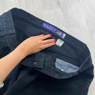 VINTAGE LEVIS SILVER TAB BAGGY JEANS BLACK