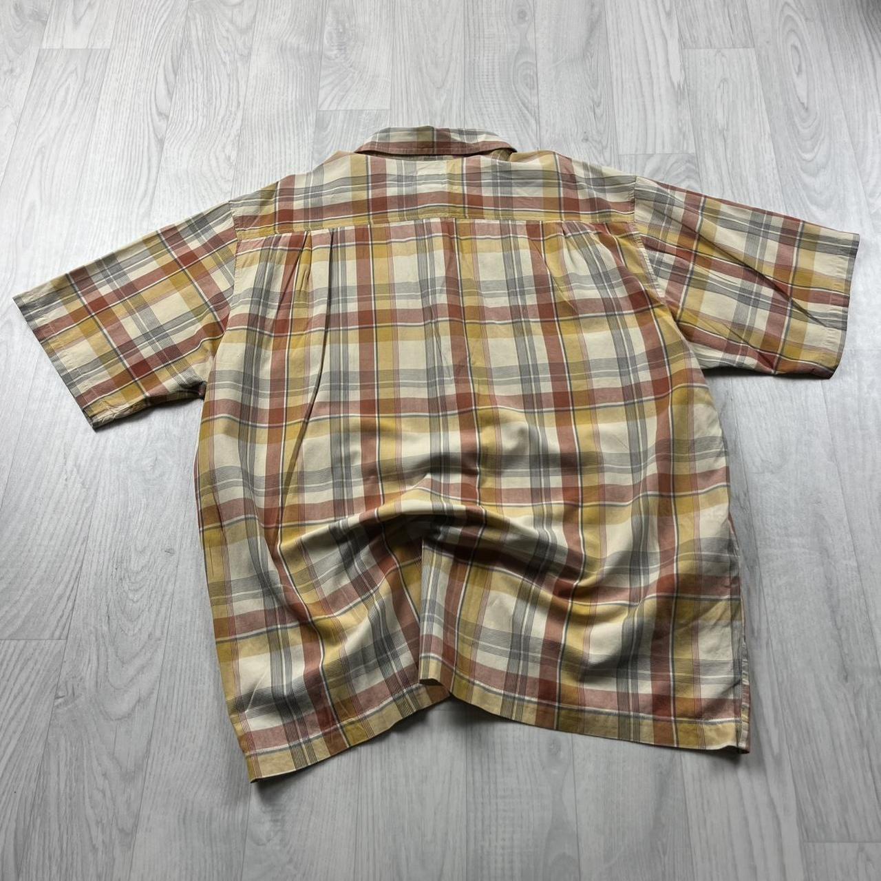 VINTAGE Y2K QUIKSILVER CHECKERED SHORT SLEEVE SHIRT MULTI