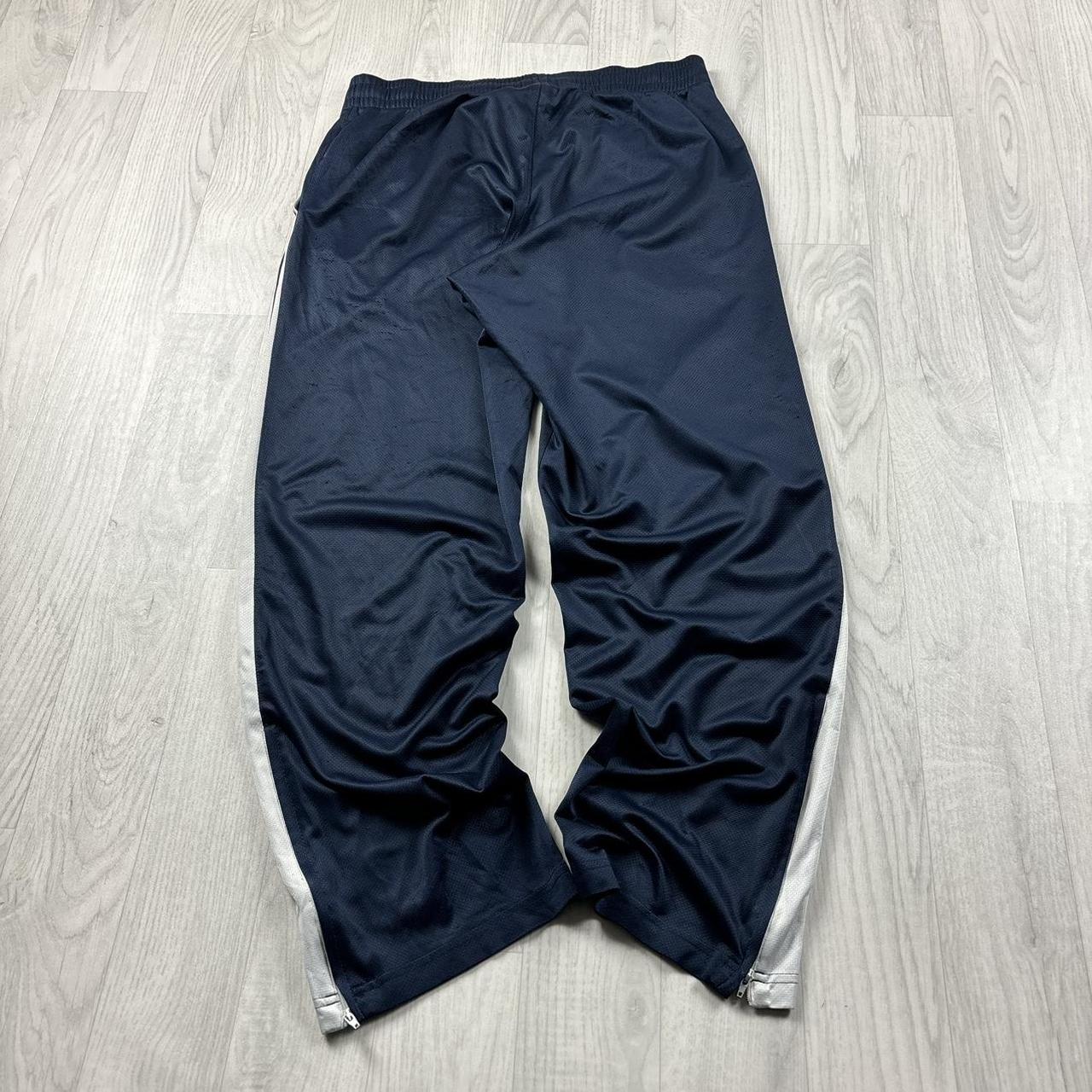VINTAGE Y2K NIKE LOW RISE TRACKSUIT BOTTOMS NAVY