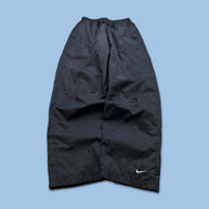 VINTAGE Y2K NIKE BAGGY TRACKSUIT BOTTOMS BLACK