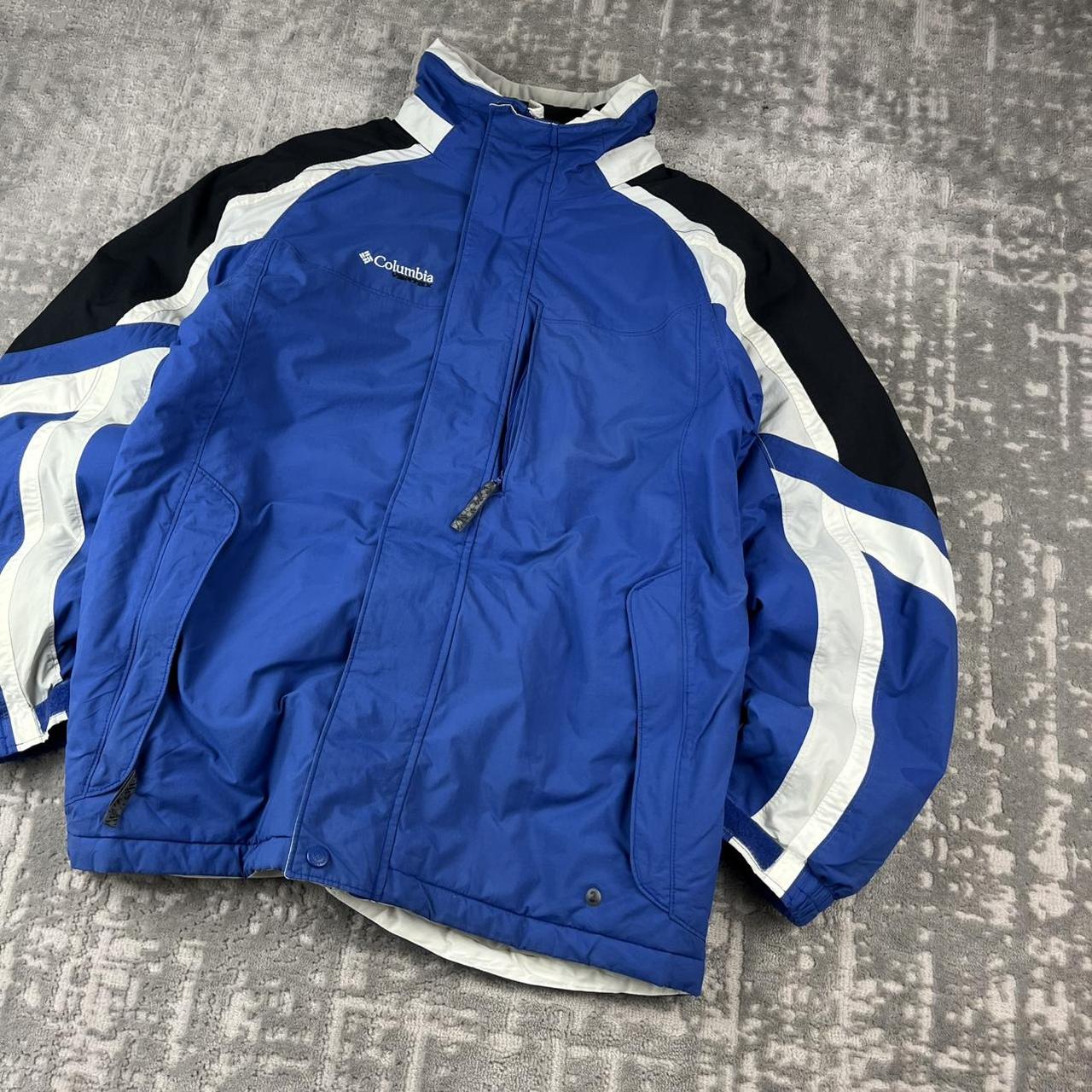 VINTAGE 00s COLUMBIA UTILITY SKI JACKET BLUE