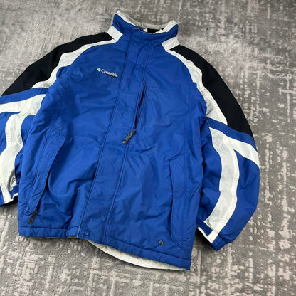VINTAGE 00s COLUMBIA UTILITY SKI JACKET BLUE