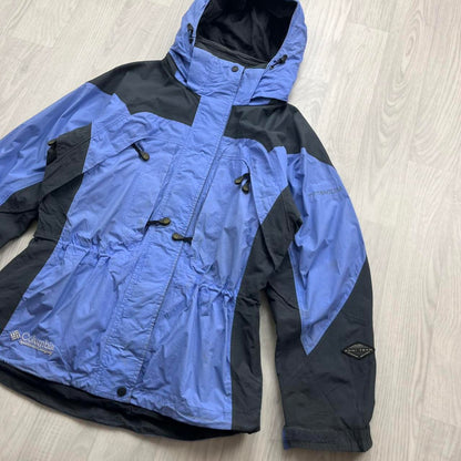 VINTAGE 00s COLUMBIA TECHNICAL SKI JACKET BLUE GREY