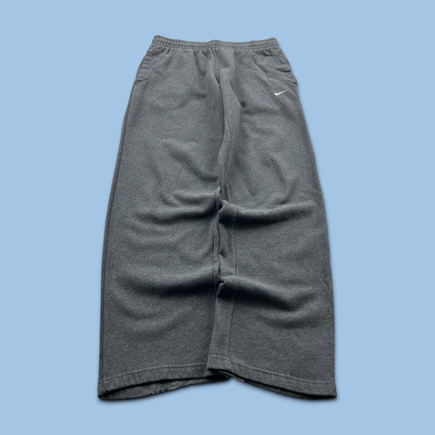 VINTAGE Y2K NIKE BAGGY COTTON SWEATPANTS GREY